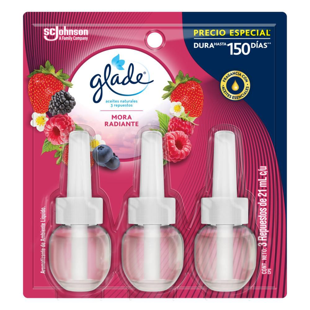 Ambientador GLADE mora radiante (63  ml) img #1