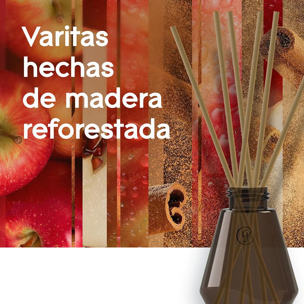 Ambientador GLADE varitas manzana canela (100  ml) img #3