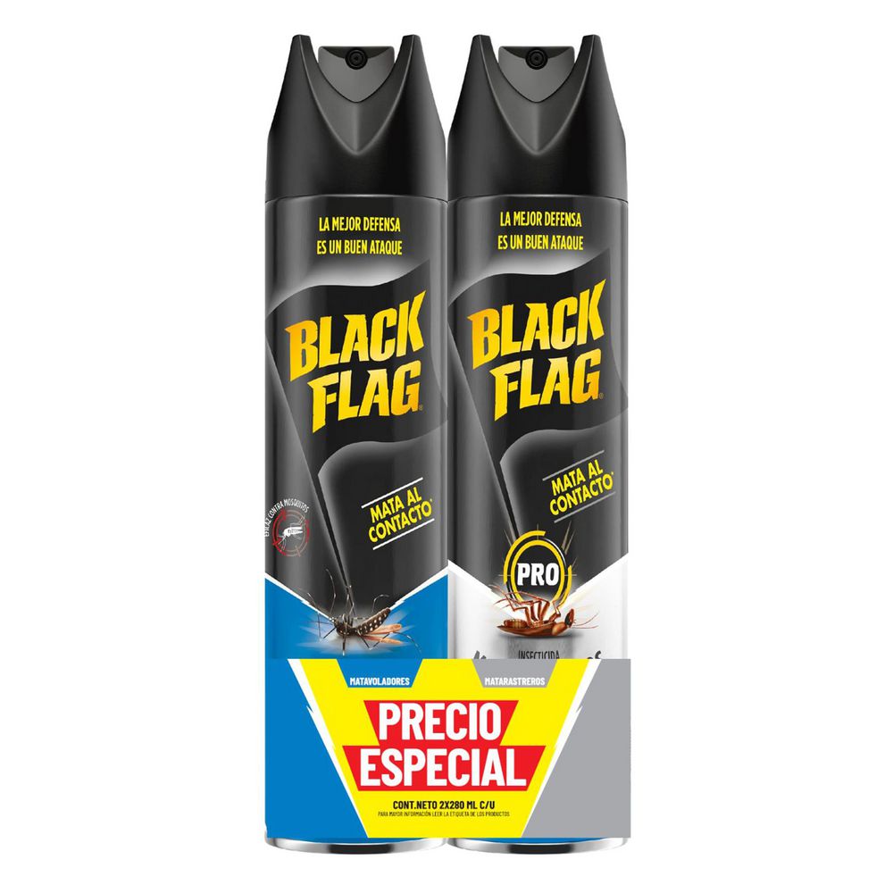 Precio Especial Inse Matavoladores Rastrero Pro 28 BLACK FLAG 560  ml img #1