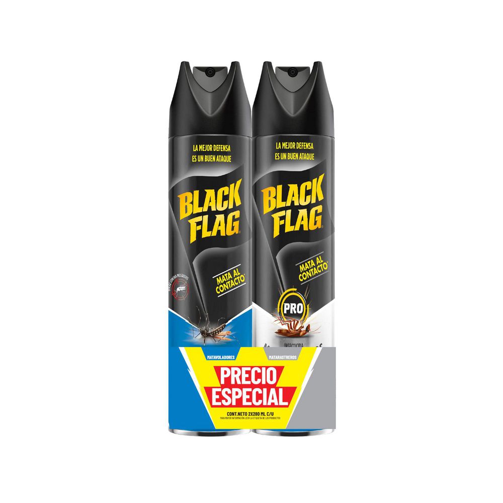 Precio Especial Inse Matavoladores Rastrero Pro 28 BLACK FLAG 560  ml img #2