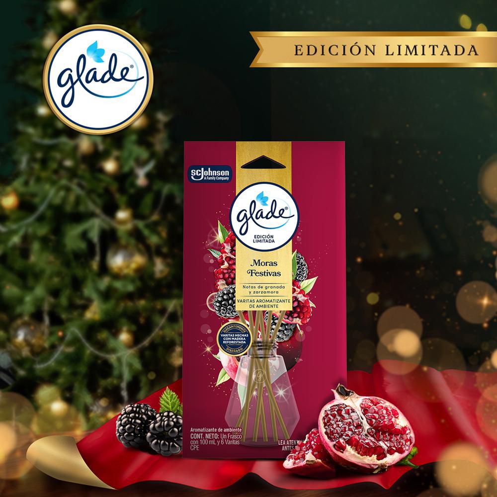 Ambientador GLADE moras festivas (7  UNIDAD) img #4
