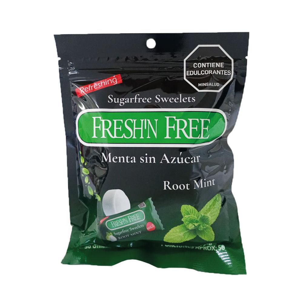 Menta ADRO sin azúcar (50  gr) img #1