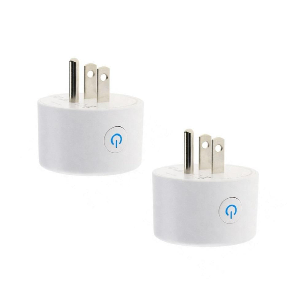 Parlante Inteligente Echo Dot Alexa+2 Enchufes Reloj Azul img #3