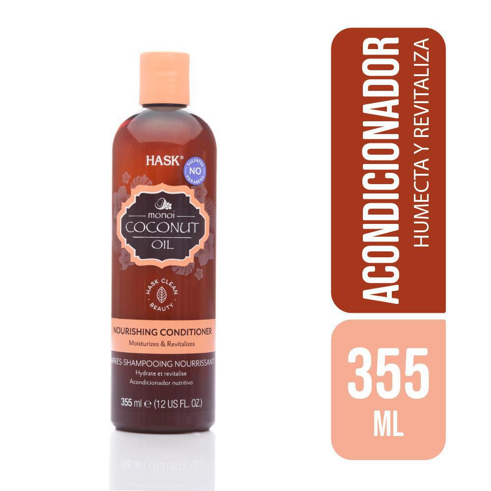 Acondicionador  HASK nutritivo  coconut (355  ml) img #1