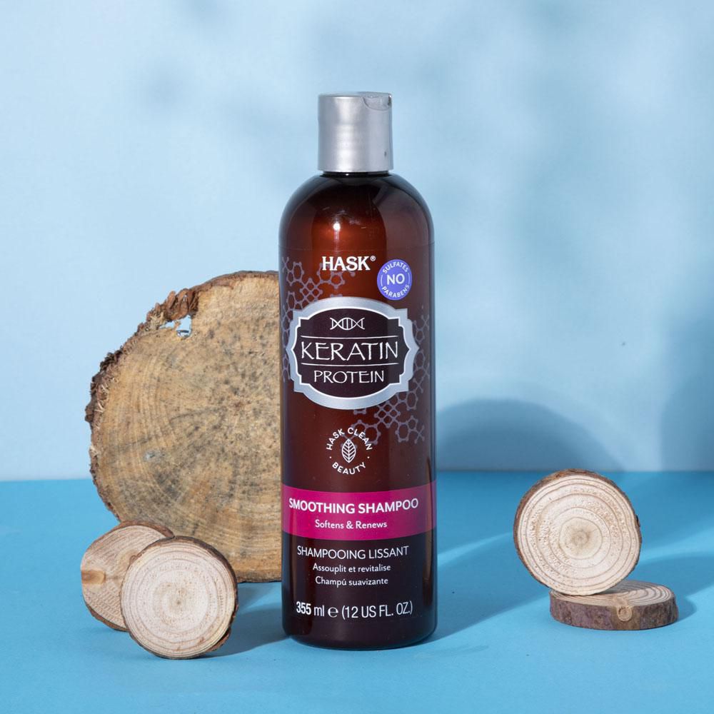 Shampoo HASK suavizante  keratina (355  gr) img #3