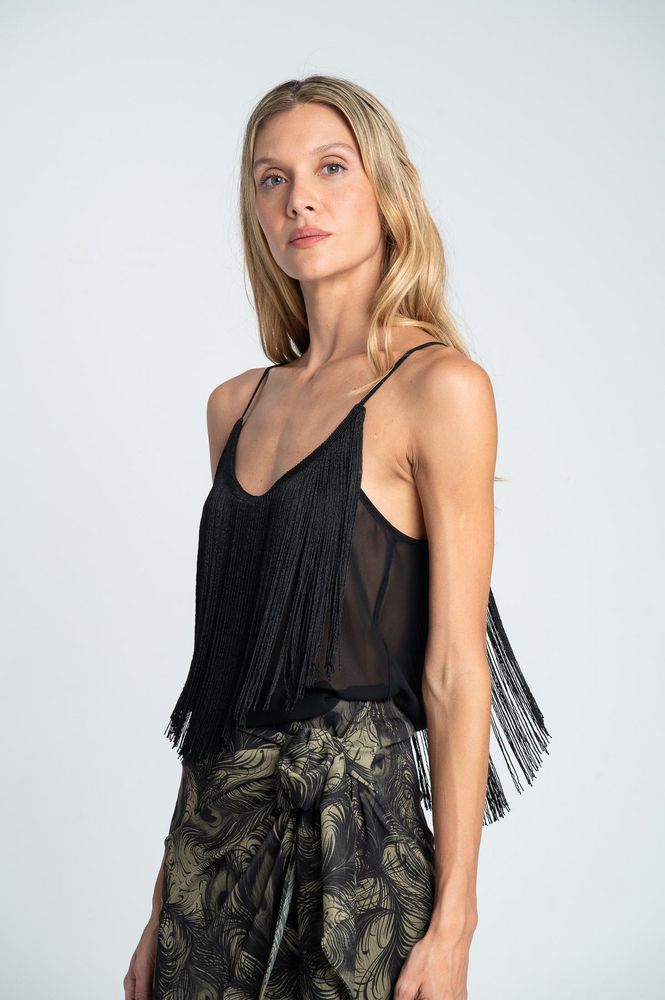 Blusa con flecos Amplia ARKITECT img #6