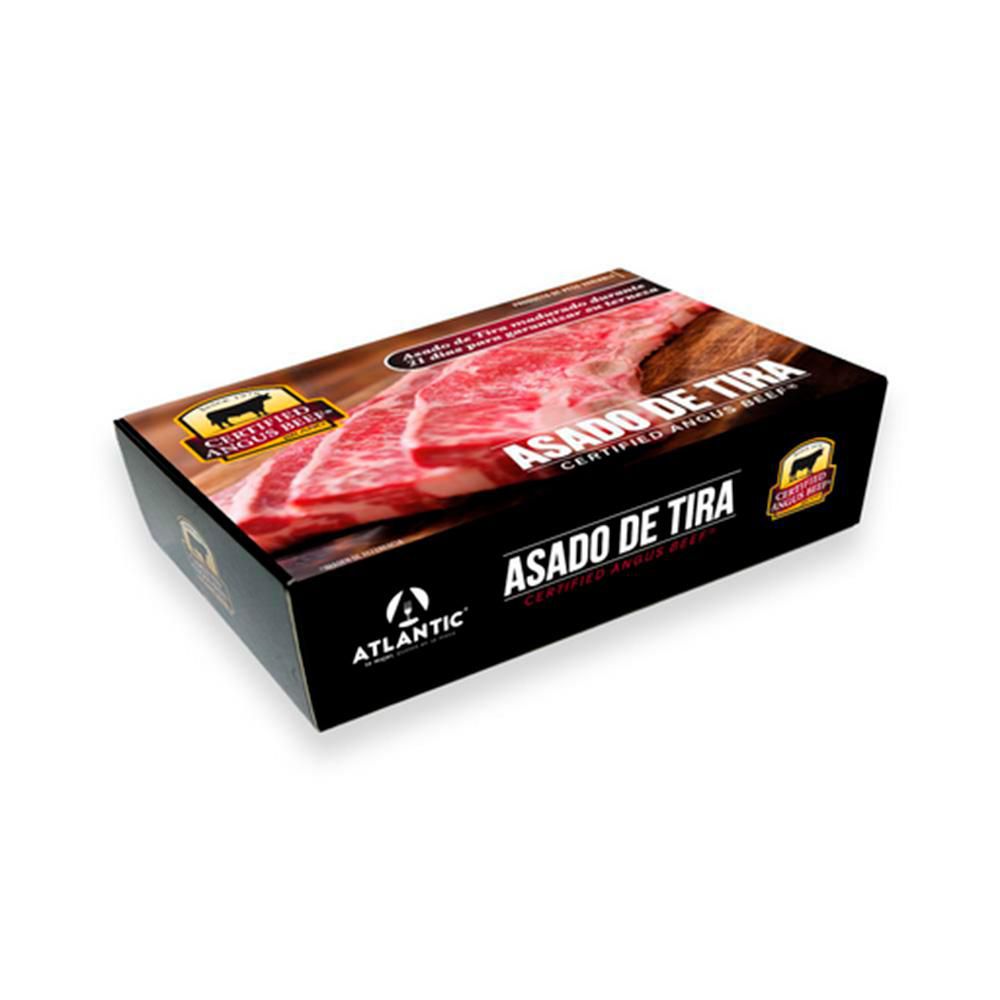 Asado de tira o costilla de res CERTIFIED ANGUS BEEF fresca img #3