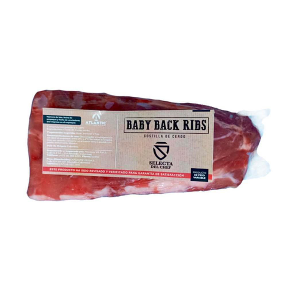 Costilla de cerdo  baby back img #3