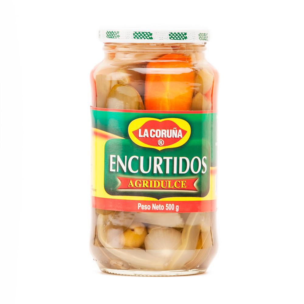 Encurtidos LA CORUNA agridulce (300  gr) img #1