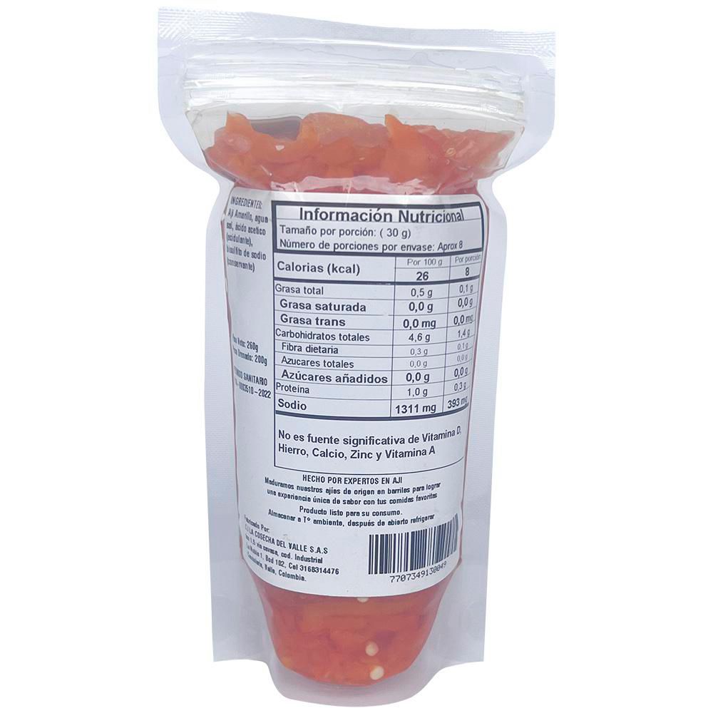 Ají PICANTOS amarillo encurtido picante medio (200  gr) img #2