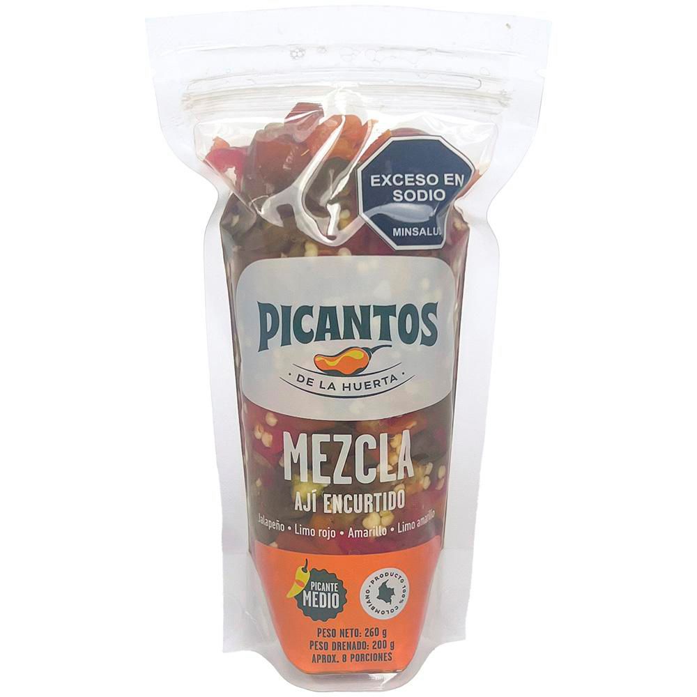 Ají PICANTOS mezcla encurtida (200  gr) img #1