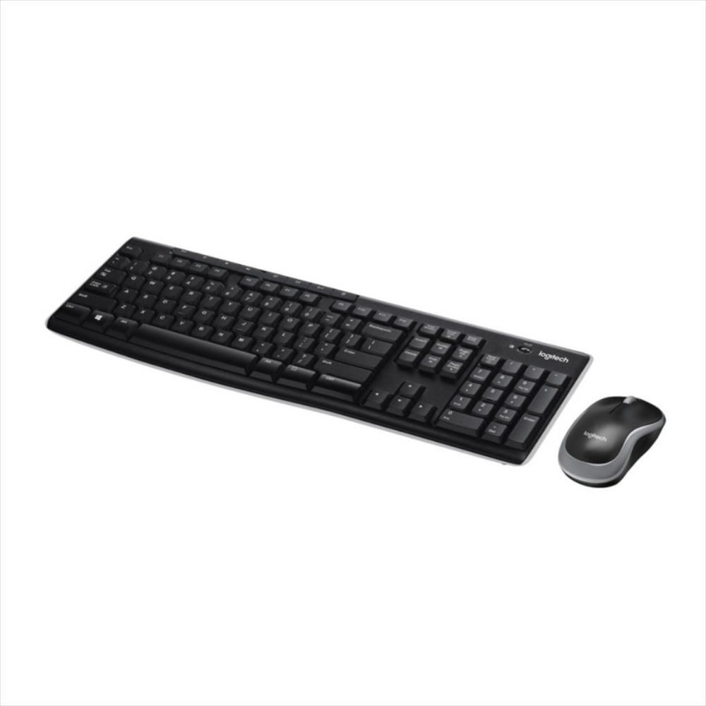 Logitech Mk270, Combo Inalámbrico Teclado Multimedia Y Mouse Negro Negro img #3
