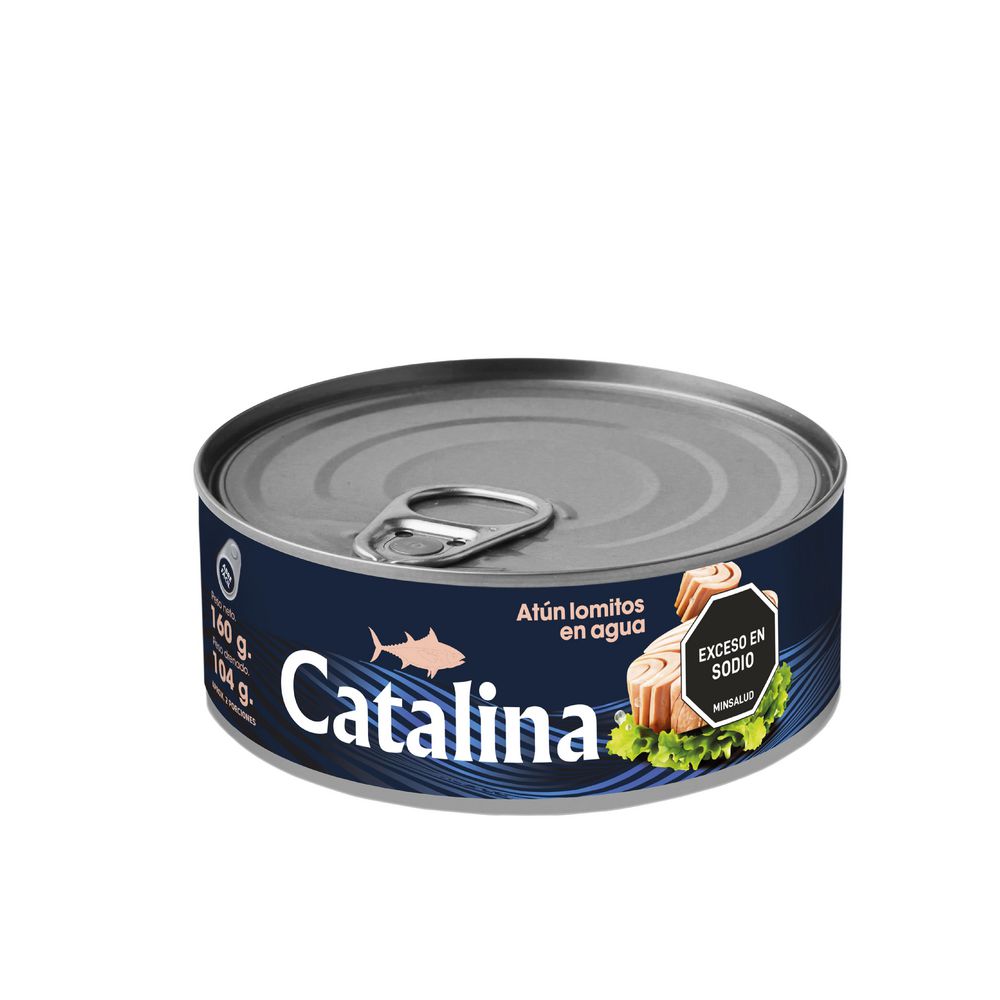 Atún CATALINA lomitos en agua (104  gr) img #1