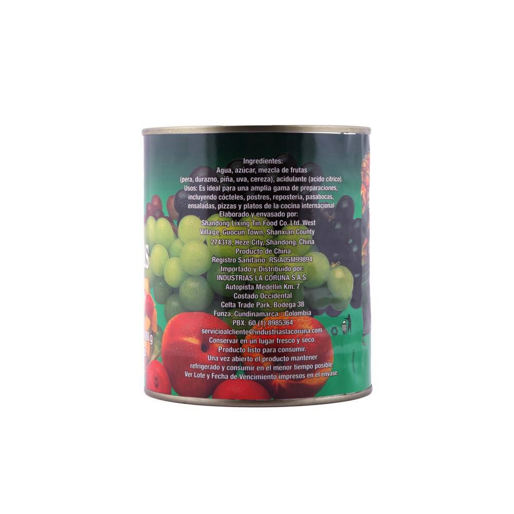 Coctel LA CORUNA de frutas en lata (480  gr) img #2