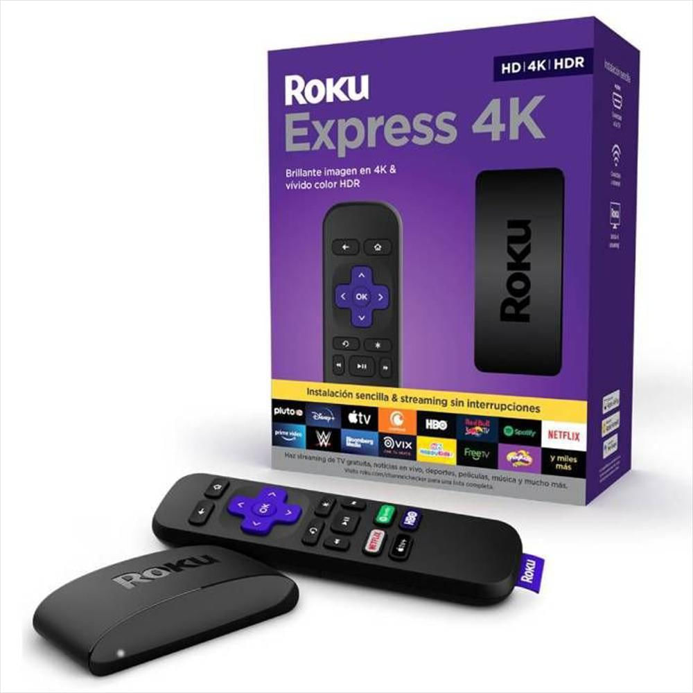 Convertidor Smart Tv Roku Express 4K Hd Streaming img #1
