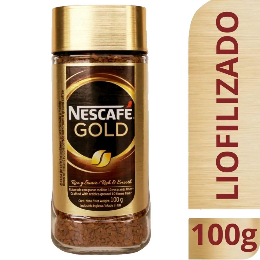 Café NESCAFE gold instantáneo (100  gr) img #1