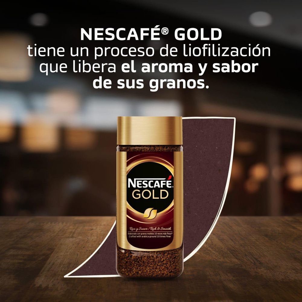 Café NESCAFE gold instantáneo (100  gr) img #5