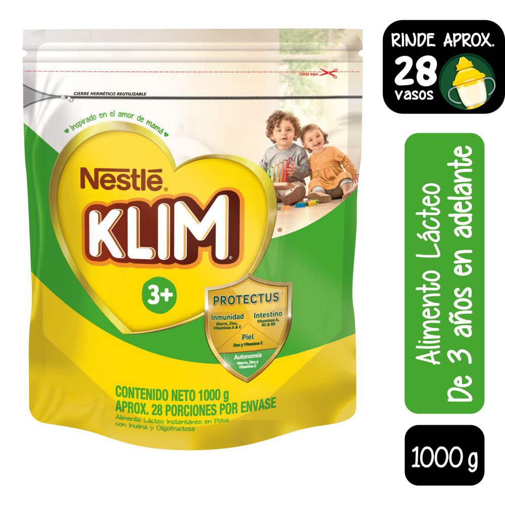 Alimento lácteo KLIM 3+ (1000  gr) img #1