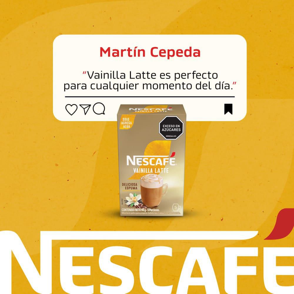 Café NESCAFE latte vainilla espumoso (90  gr) img #6