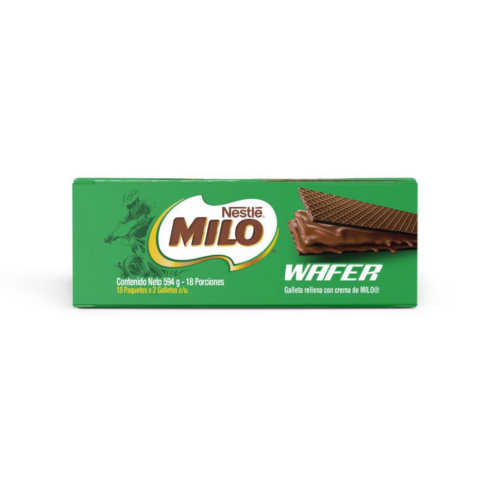 Galletas MILO con crema x 18 paquetes (594  gr) img #2