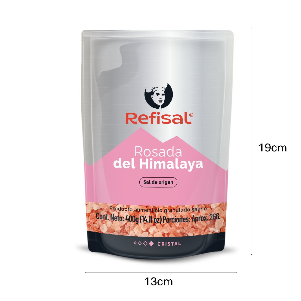 Sal REFISAL rosada del Himalaya (400  gr) img #2