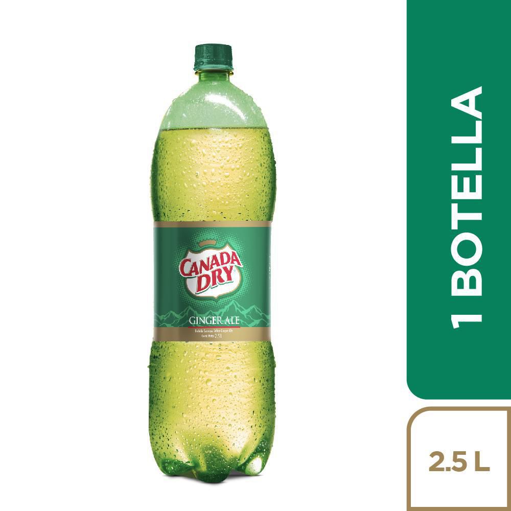 Gaseosa CANADA DRY Ginger Ale Botella Familiar (2500  ml) img #1