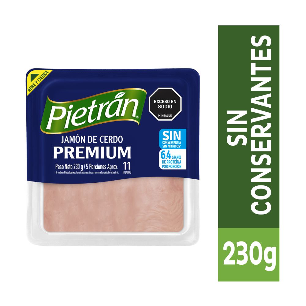 Jamon PIETRAN de Cerdo (230  gr) img #2