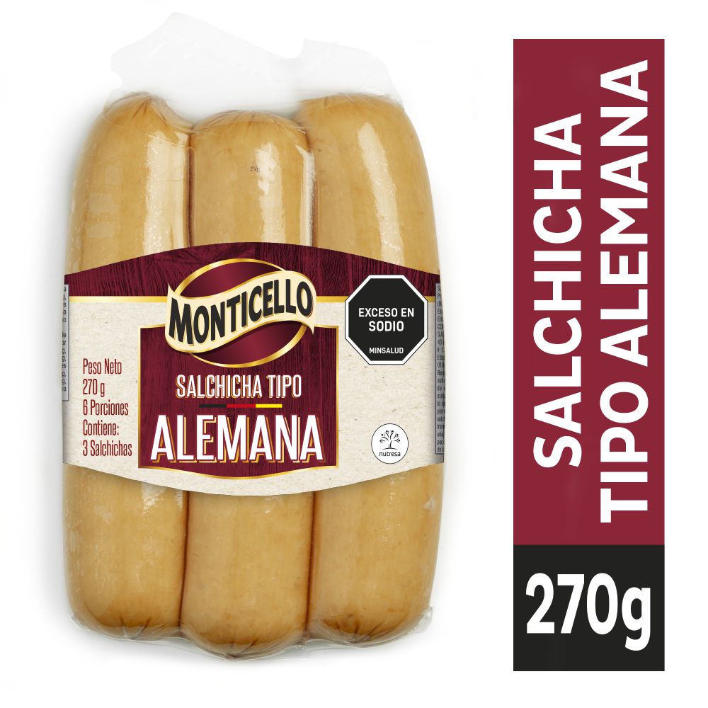 Salchicha ZENU Tipo alemana (360  gr) img #2