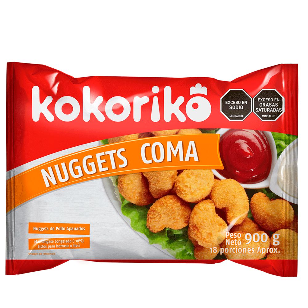 Nuggets de pollo KOKORIKO apanados coma (900  gr) img #1