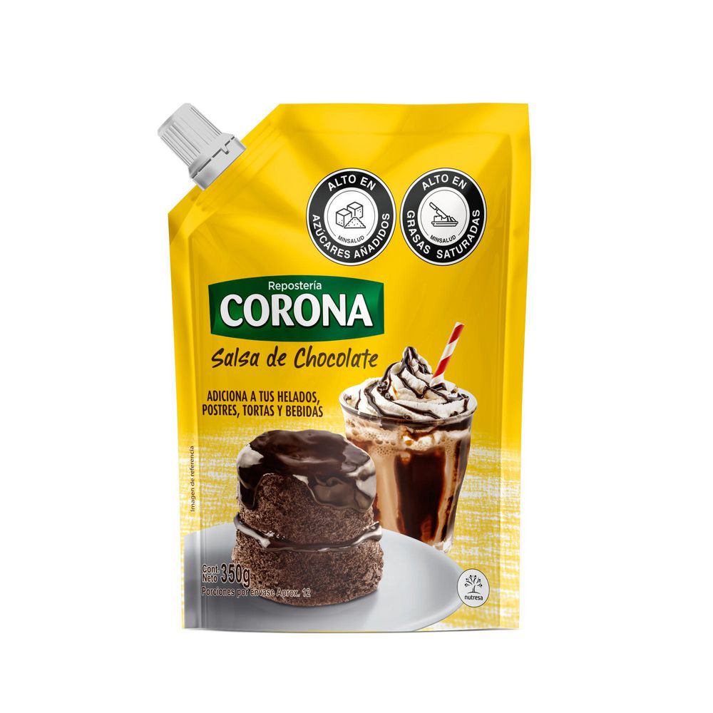 Salsa de chocolate CORONA Doy pack (350  gr) img #2