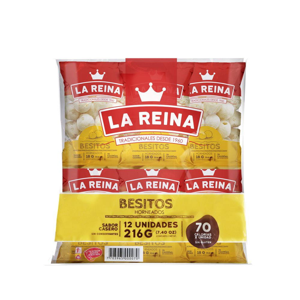 Besitos LA REINA  (216  gr) img #1