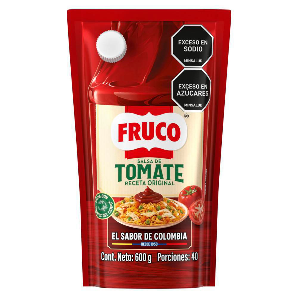 Salsa de tomate FRUCO doy pack (600  gr) img #6