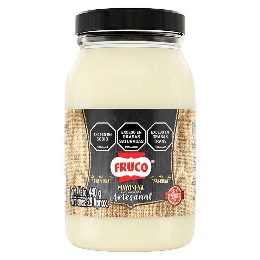 Mayonesa FRUCO receta artesanal (440  gr) img #2
