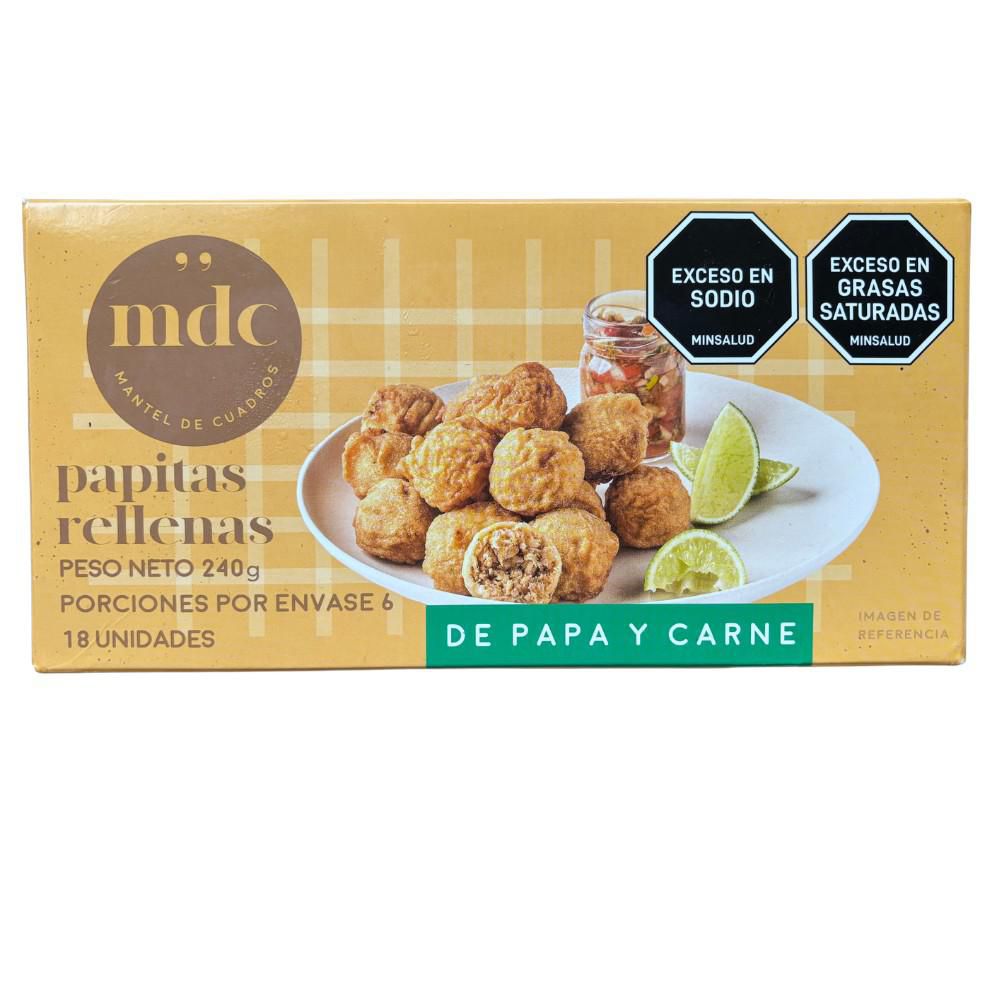 Papitas rellenas x18 und MANTEL DE CUADROS 240  gr img #1