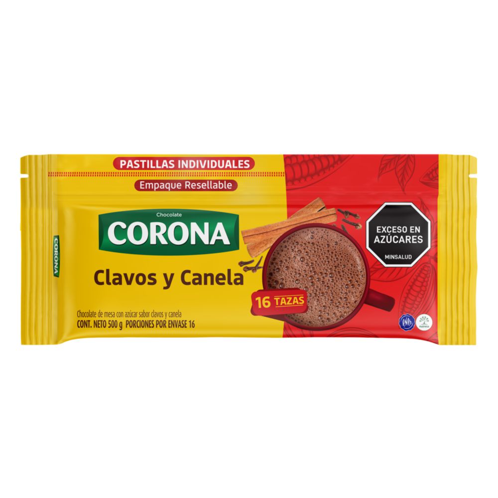 Chocolate CORONA Clavos Y Canela (500  gr) img #2