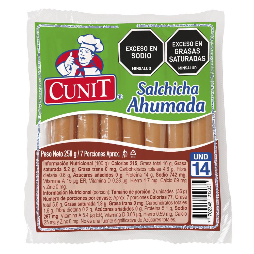 SALCHICHA CUNIT  (250  gr) img #2