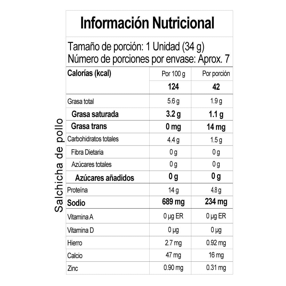 SALCHICHA RONDA  (240  gr) img #2