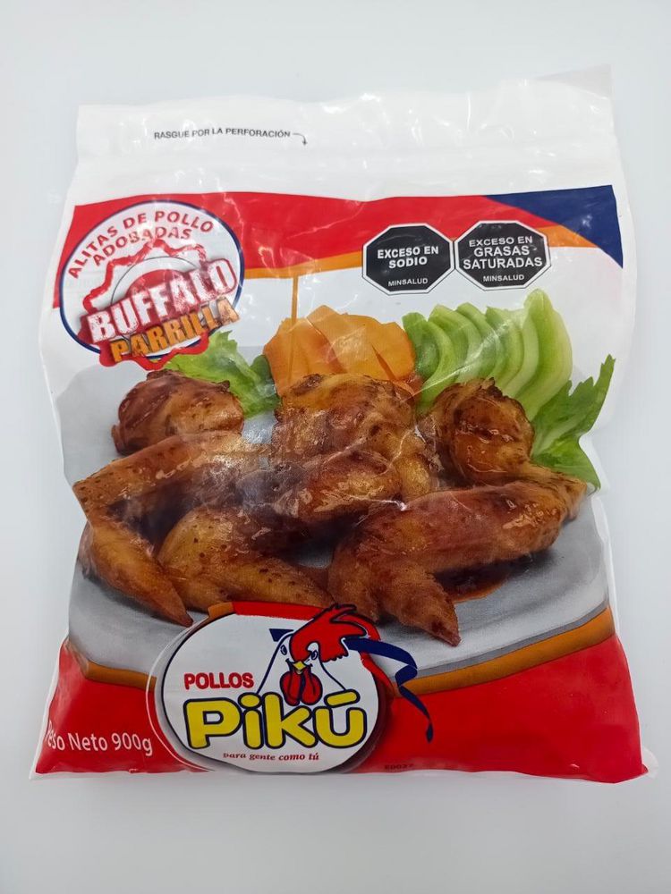 Alitas PIKU búfalo parrilla (900  gr) img #1