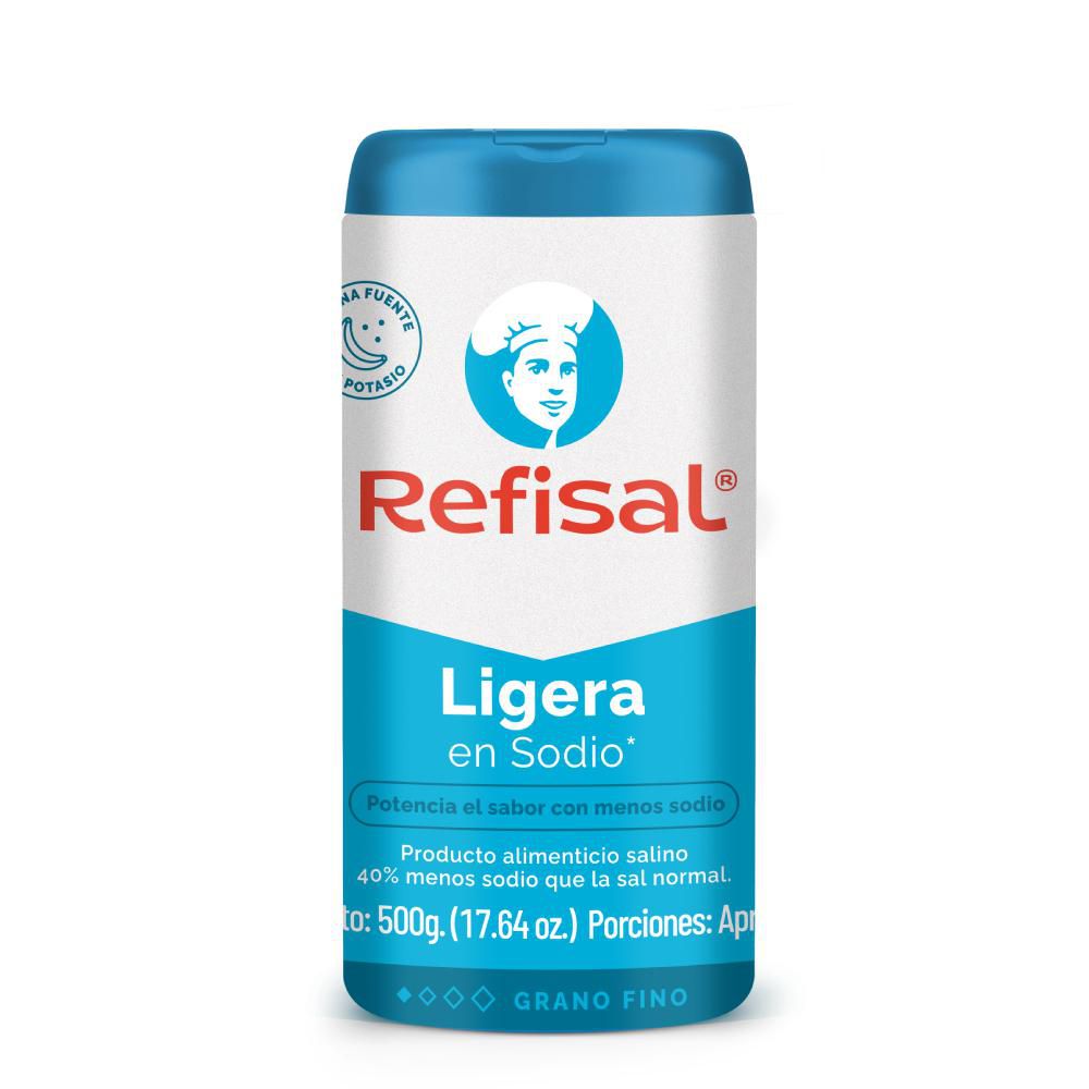 Sal REFISAL baja en sodio con potasio (500  gr) img #1