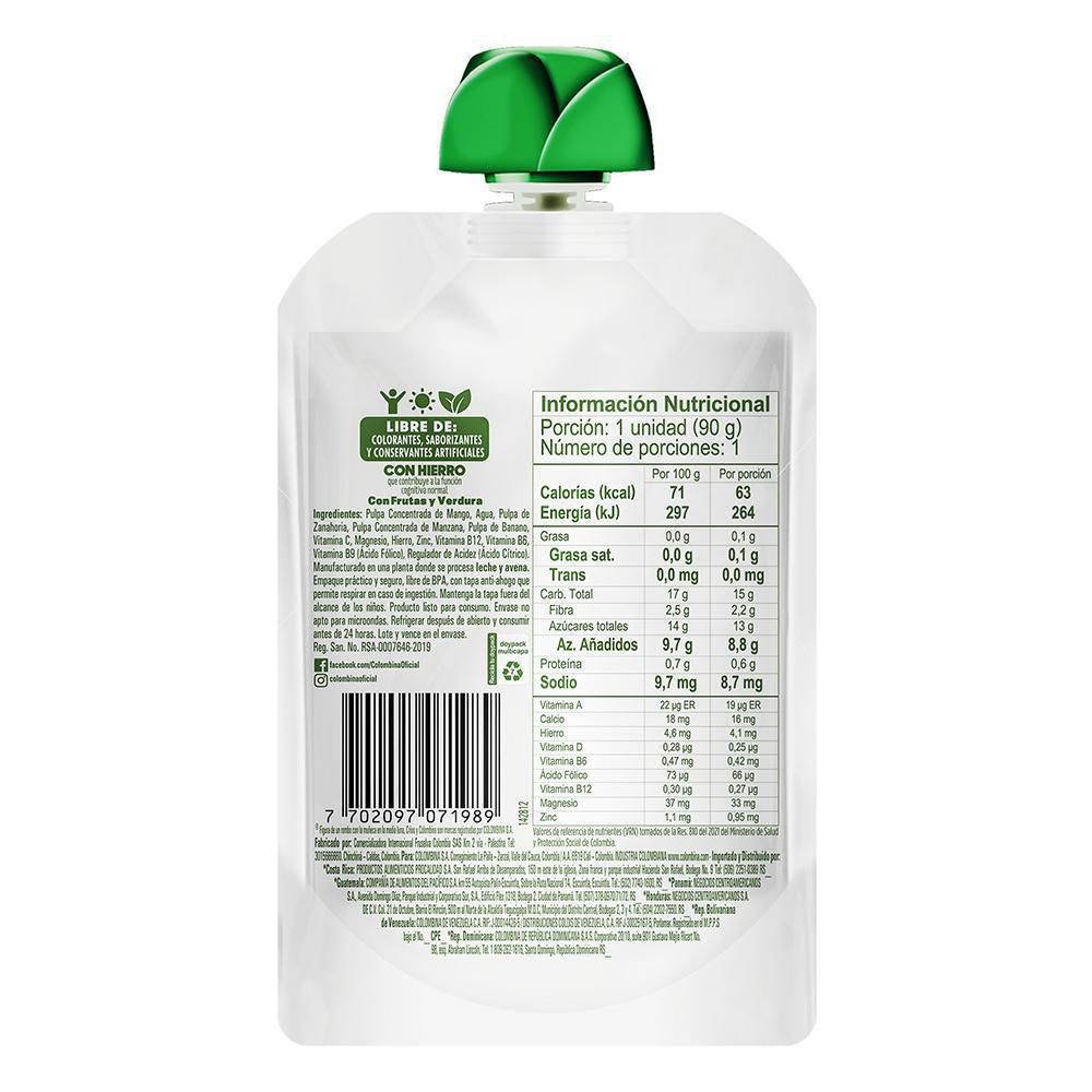 Pure COLOMBINA BABY FOOD (90  gr) img #3