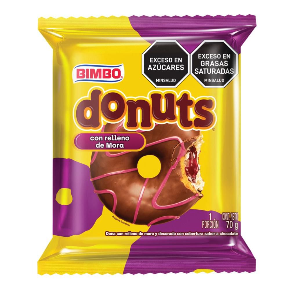 Donuts BIMBO Relleno de mora (70  gr) img #1