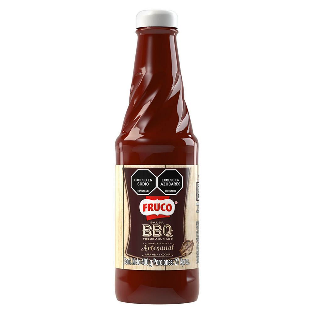Salsa BBQ FRUCO artesanal en frasco (400  gr) img #2