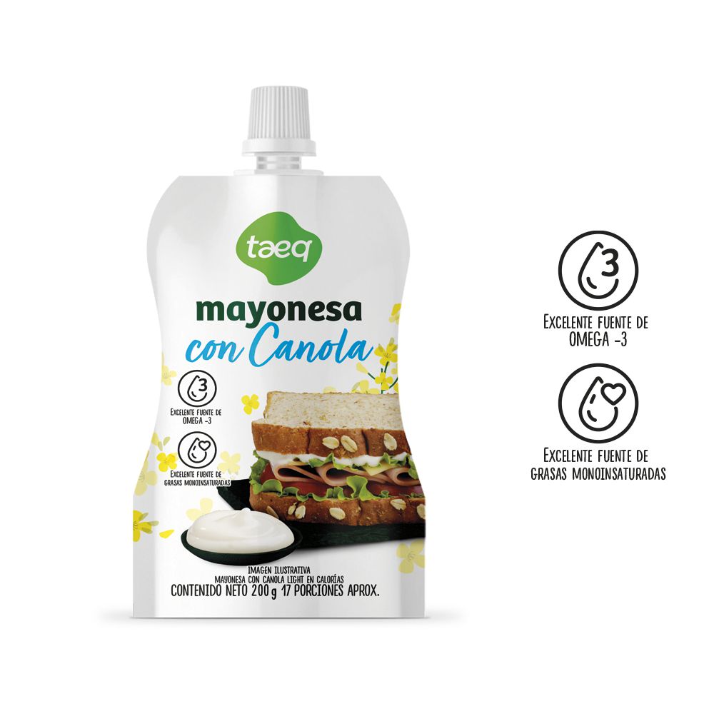 Mayonesa TAEQ con canola (200  gr) img #1