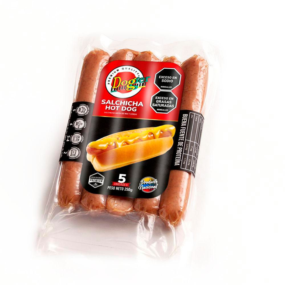 Salchicha DOGGER hot dog (250  gr) img #2