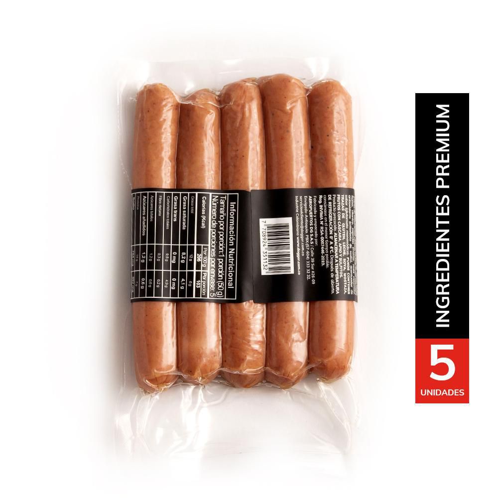 Salchicha DOGGER hot dog (250  gr) img #3