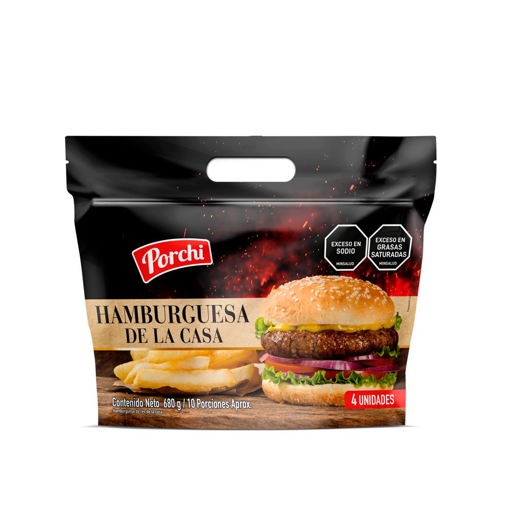 Hamburguesa PORCHI de la casa  (680  gr) img #1