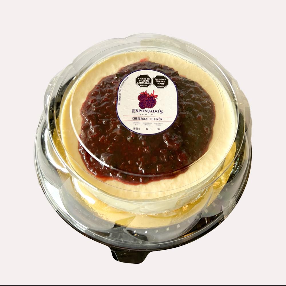 Cheese Cake De Limon Y Frutos Rojos ESPONJADOS 1  und img #1