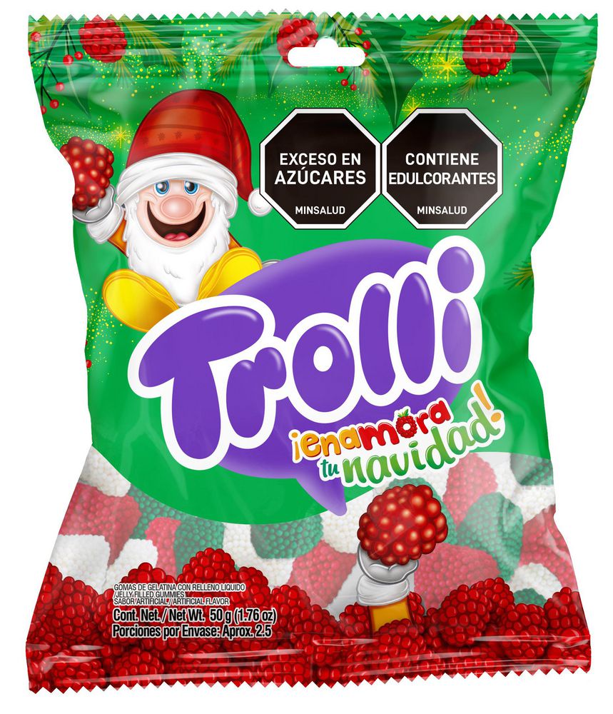 Gomas TROLLI GELATINA RELLENO LIQUIDO MORA (50  gr) img #1
