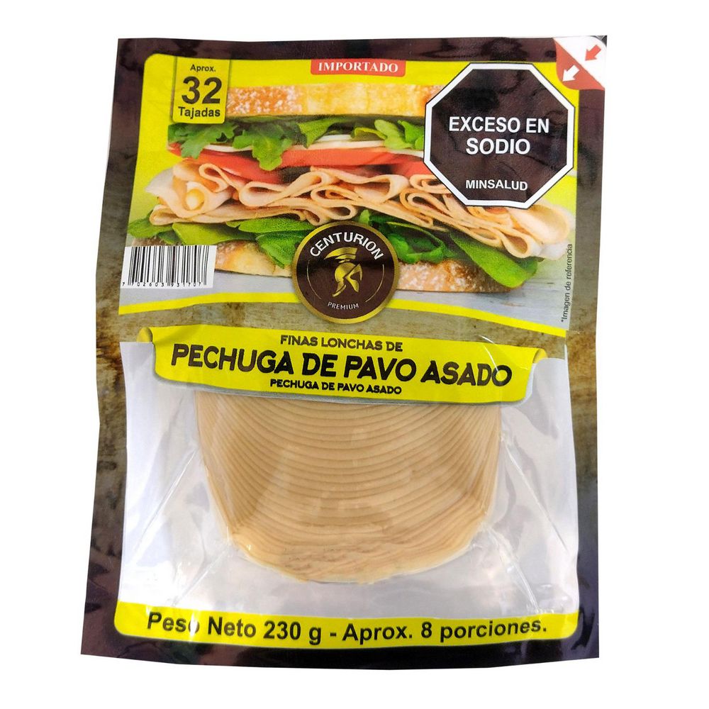 Pechuga de pavo CENTURION Asado tajado (230  gr) img #1