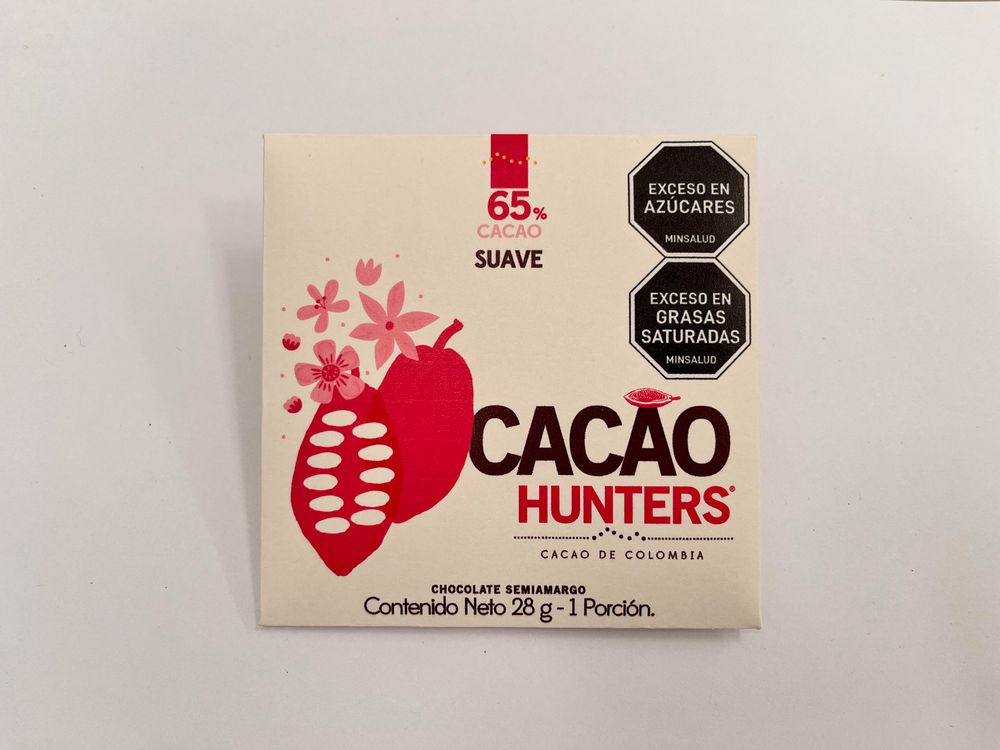 Chocolate CACAO HUNTERS Suave (28  gr) img #1